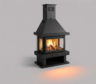 cheminées flammup vue visuel illustration cheminee flamm up