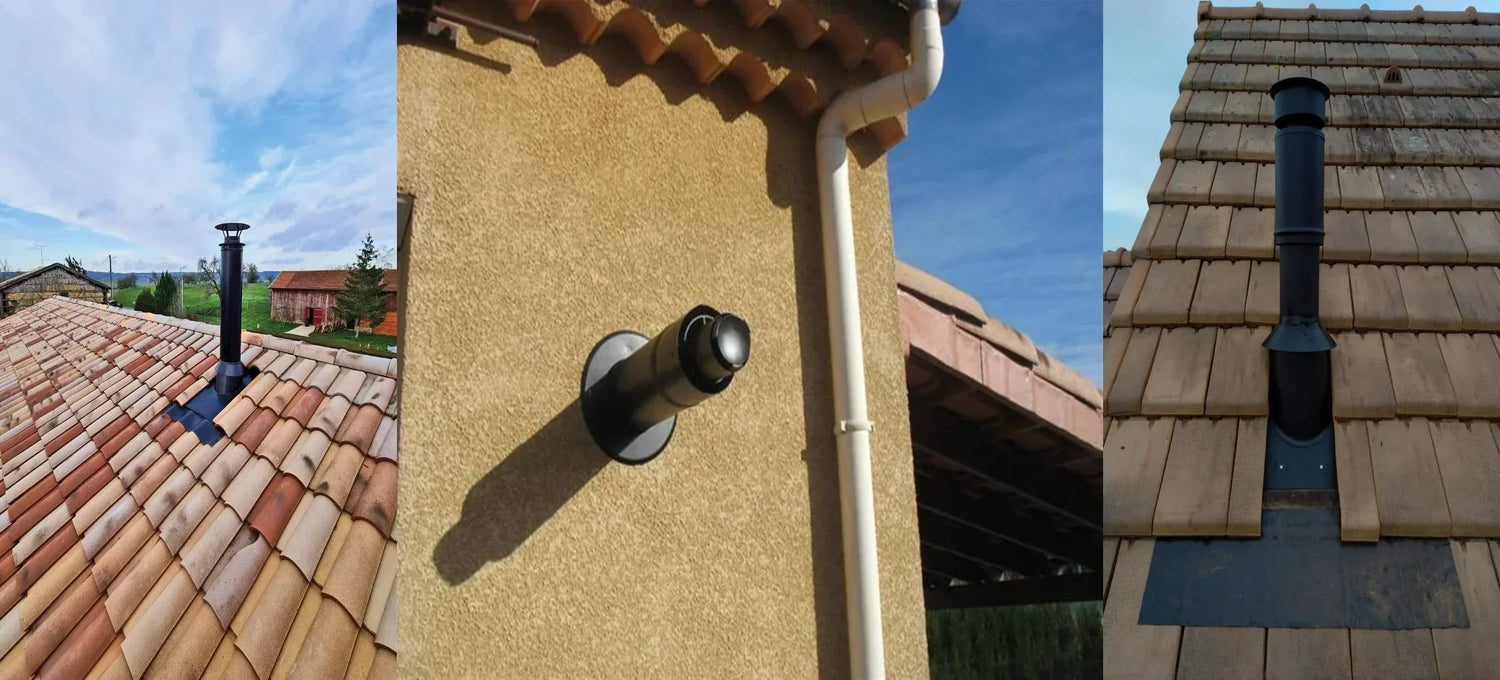 Zone 1, Zone 2 ou Zone 3 : où sortir votre conduit de fumée ? Guide DTU 24.1