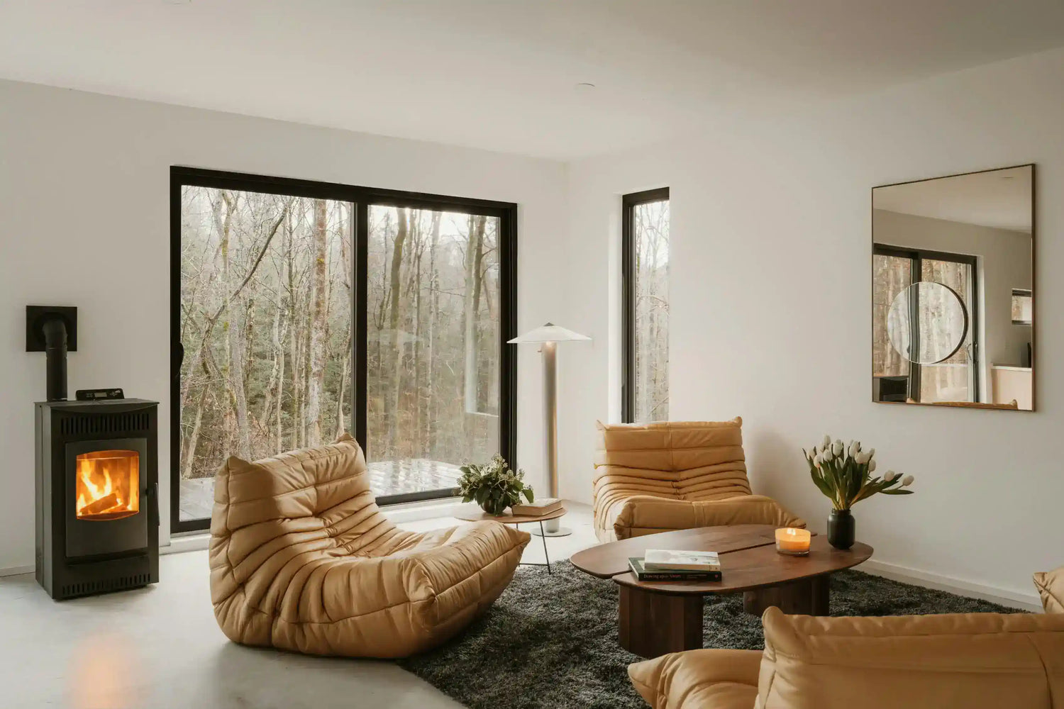 Poêle à bois canalisable : chauffer plusieurs pièces avec un seul appareil