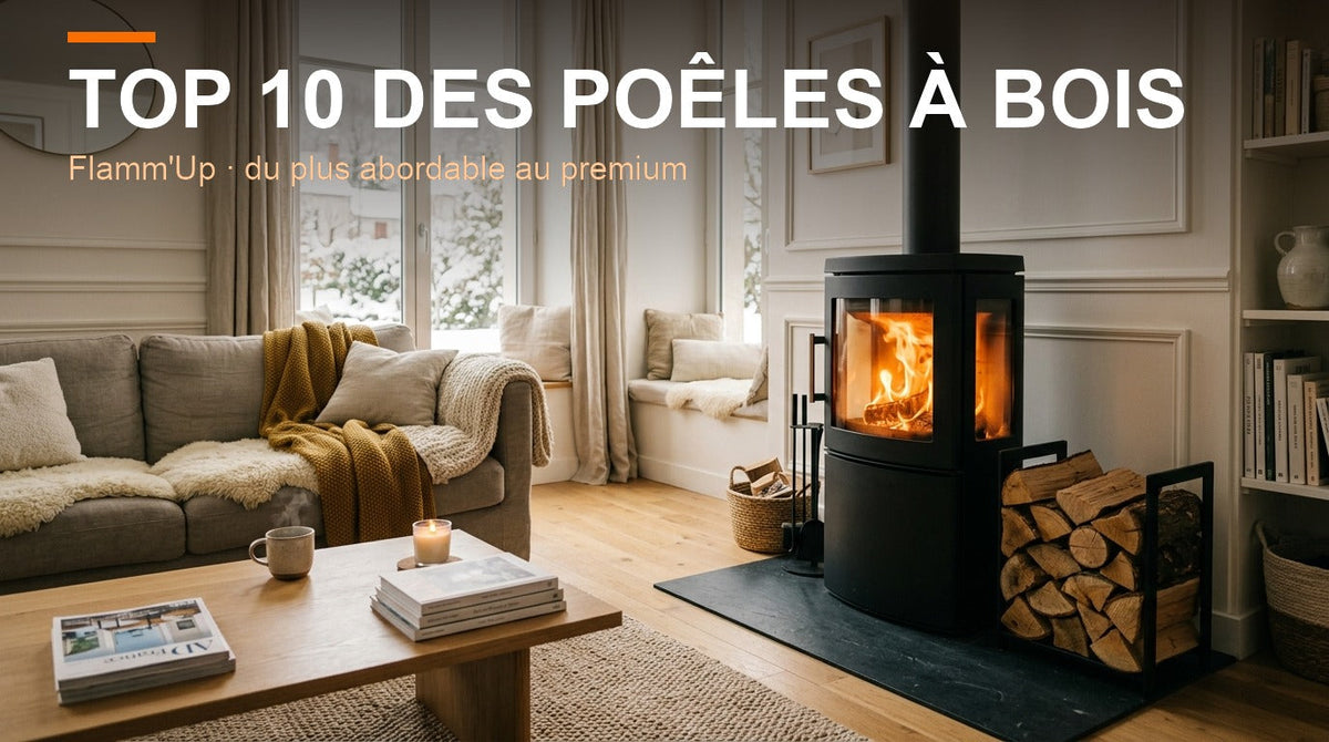 Top 10 des poêles à bois Flamm'Up en 2026 : du plus abordable au premium