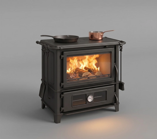 cuisinières à bois Flamm up vue flammup visuel cuisiniere photo
