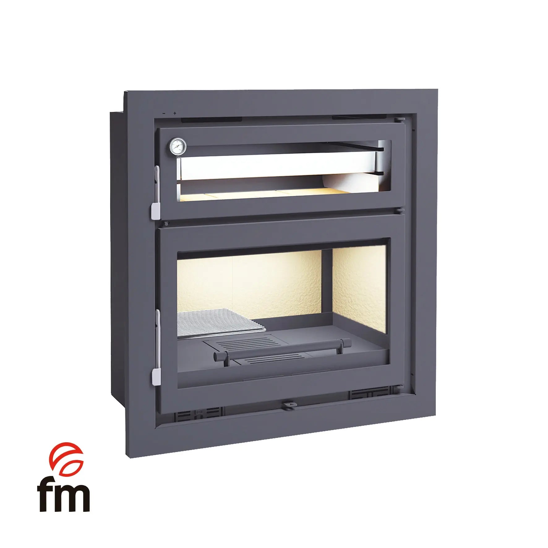 Insert à bois FM Calefaccion IT-180 H FM Calefaccion