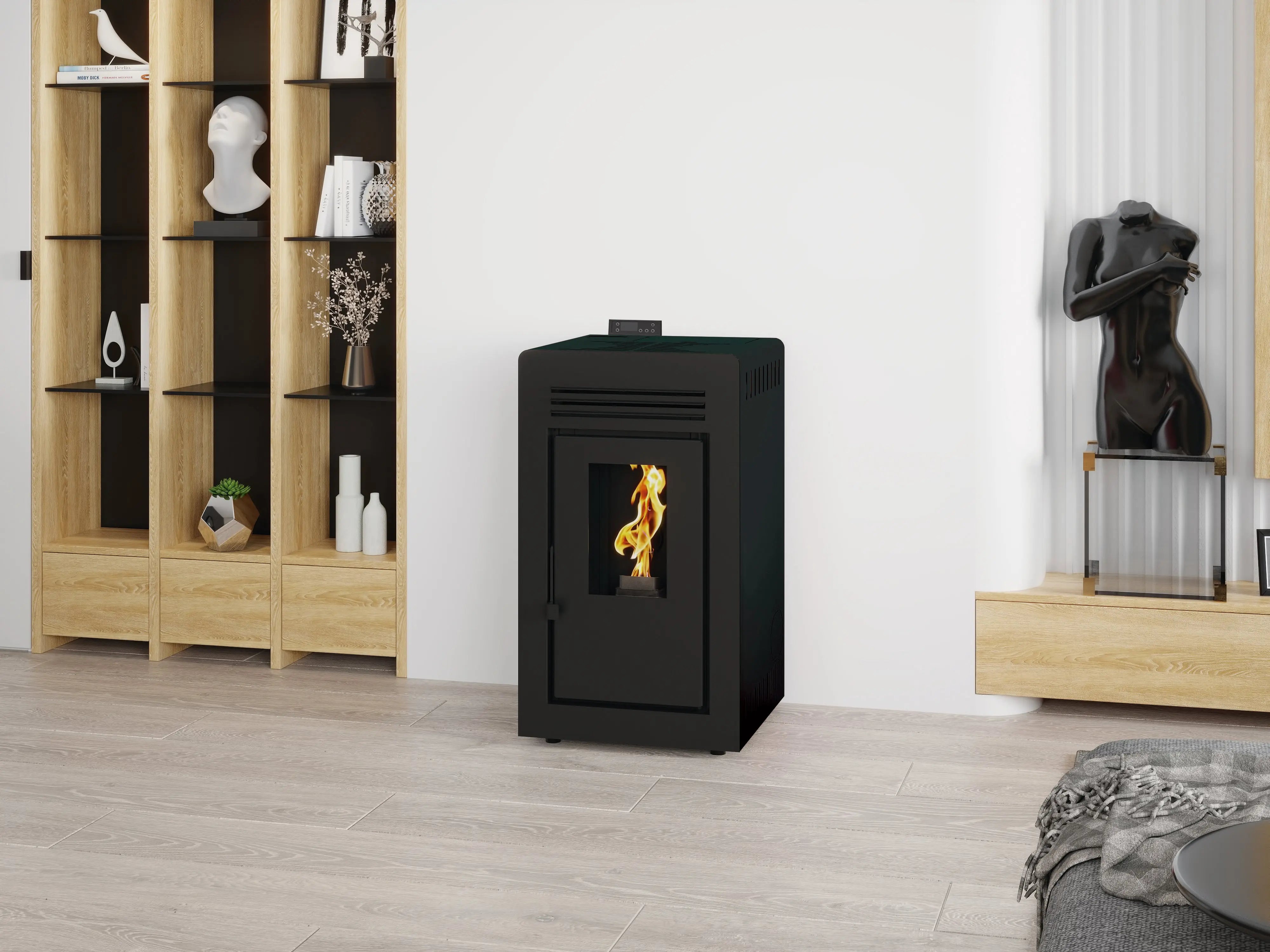 Poêle à granulés compact FM Calefaccion BP-CH1 7,5 kW FM Calefaccion