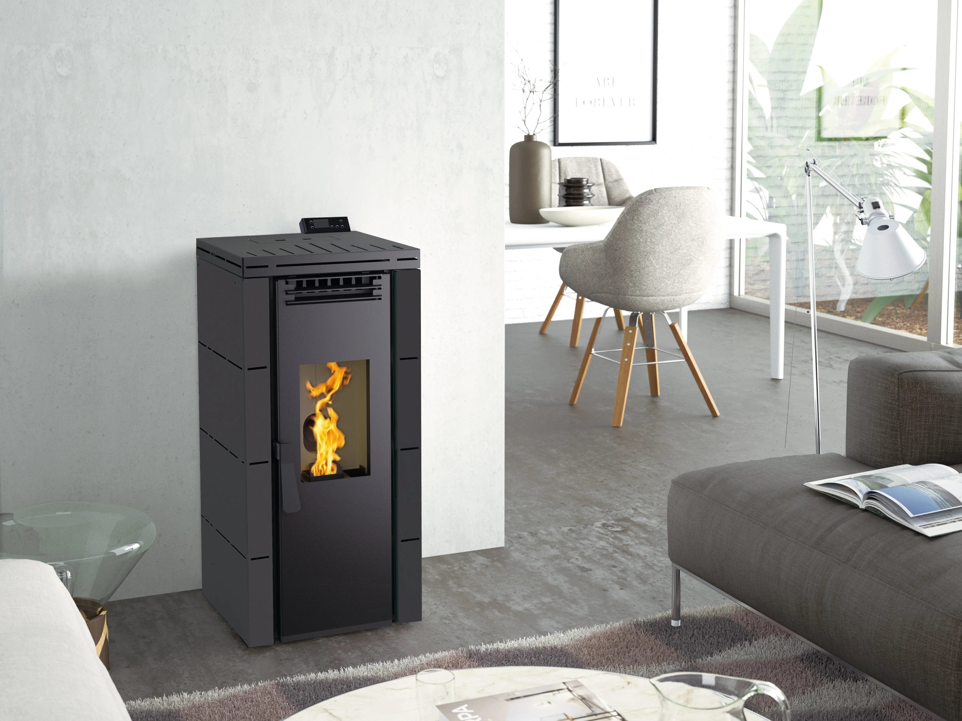 Poêle à granulés FM Calefaccion BP-100 9,8 kW FM Calefaccion
