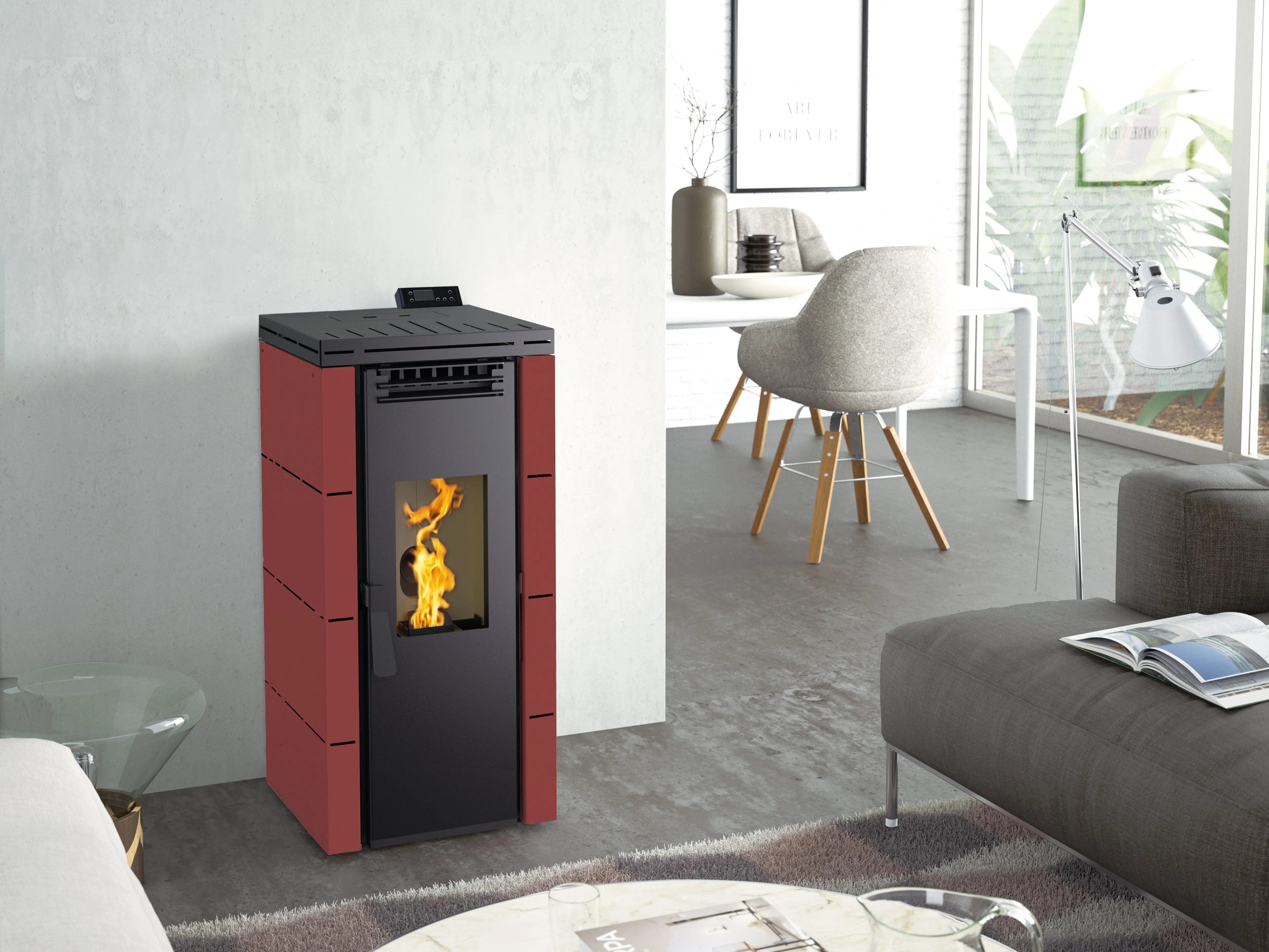 Poêle à granulés FM Calefaccion BP-100 9,8 kW FM Calefaccion