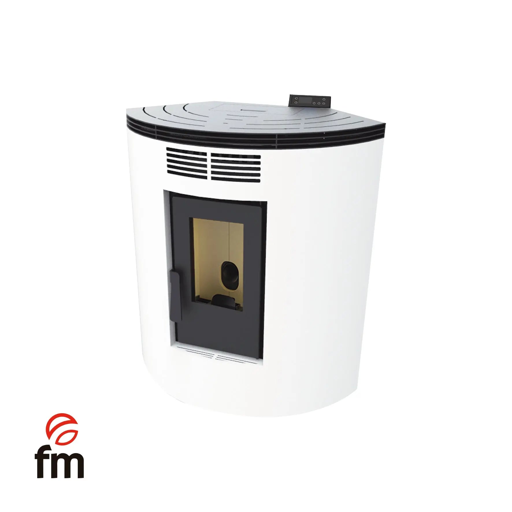 Poêle à granulés de coin FM Calefaccion BP-100R 9,8 kW FM Calefaccion