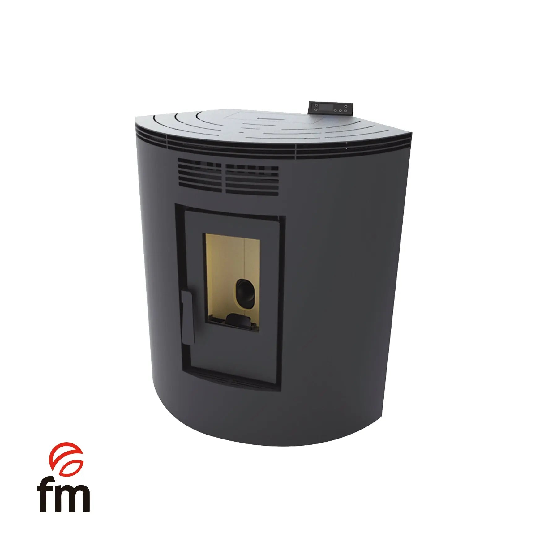 Poêle à granulés de coin FM Calefaccion BP-100R 9,8 kW FM Calefaccion