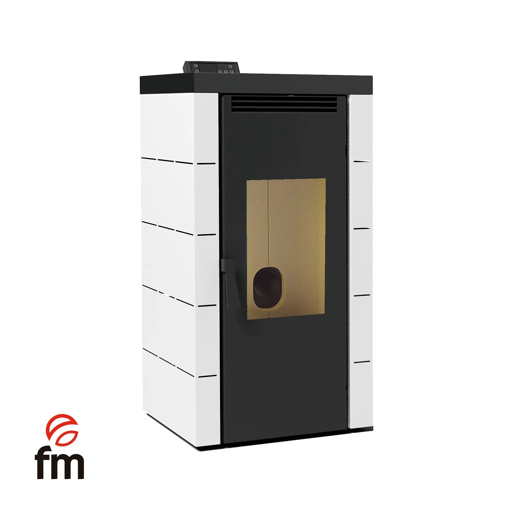 Poêle à granulés FM Calefaccion BP-700 17,5 kW — Haute puissance FM Calefaccion