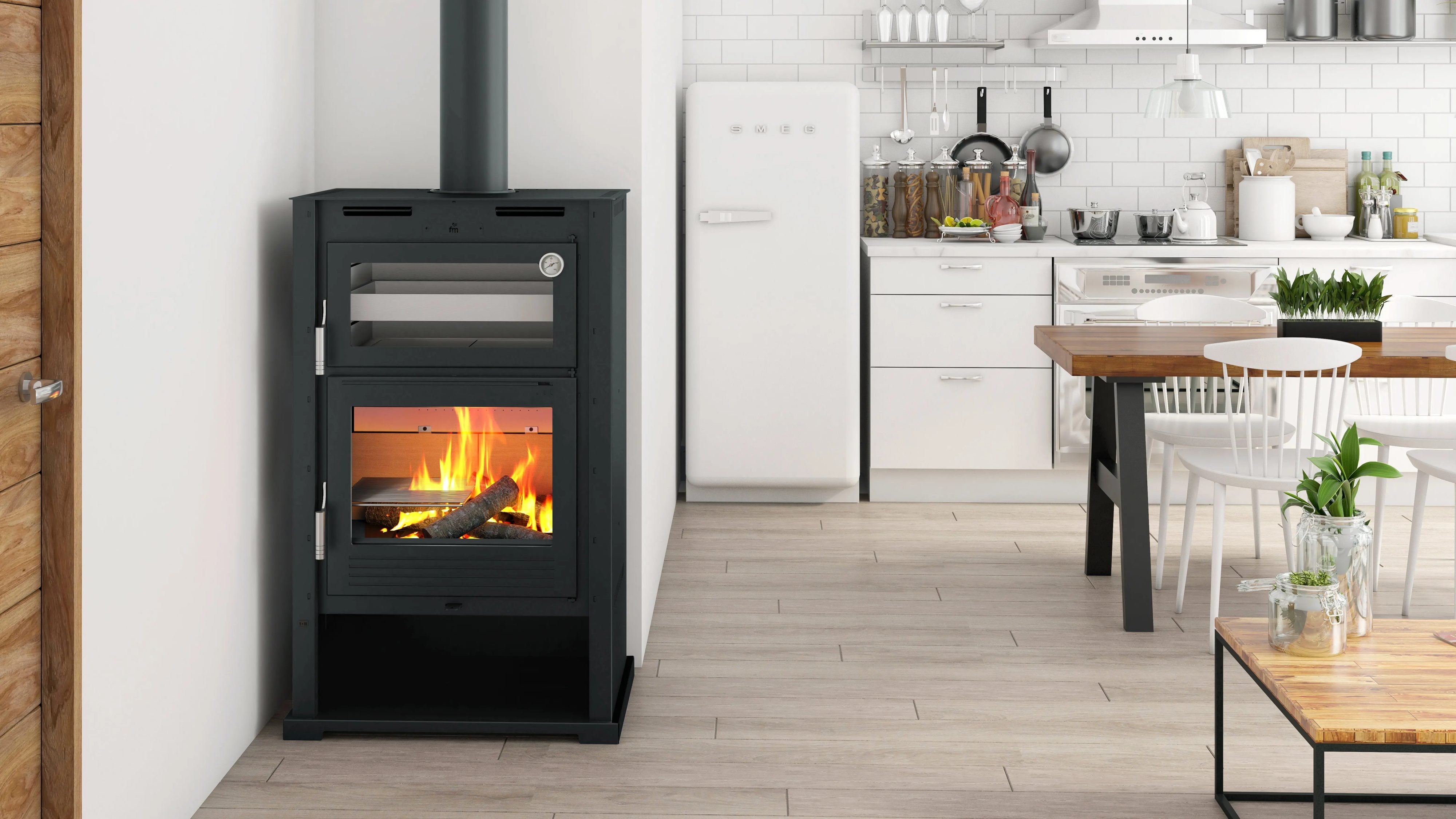 Poêle à bois FM Calefaccion M-107 T FM Calefaccion