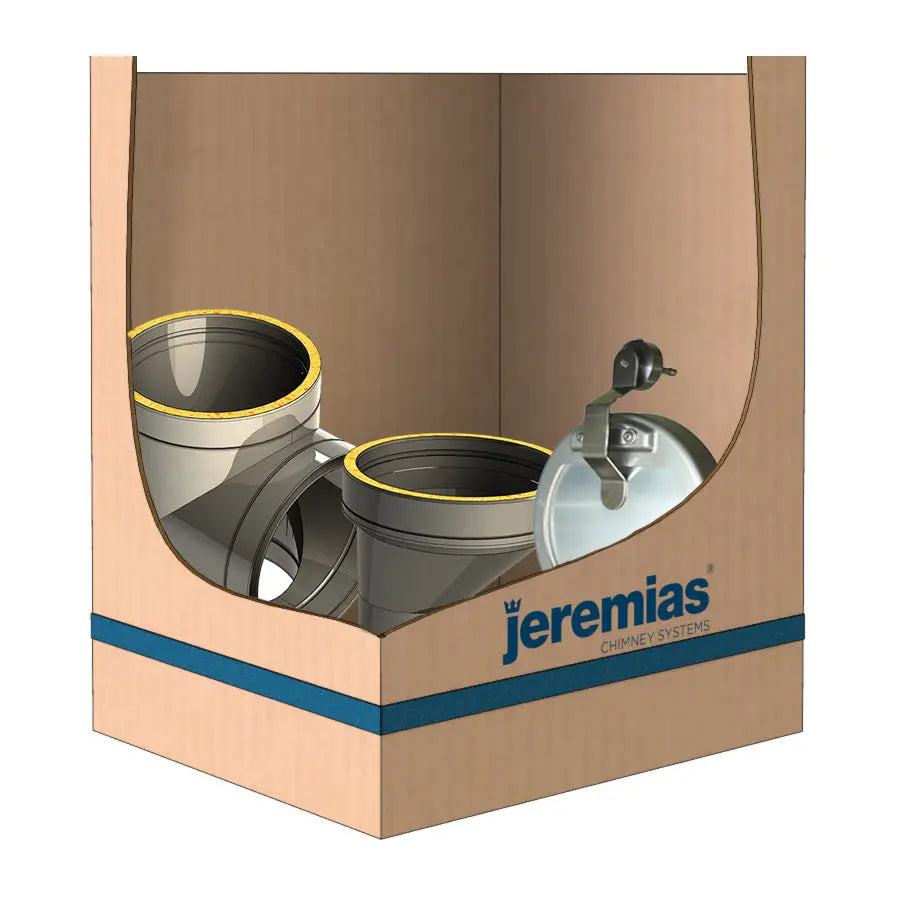 KIT Stabilisateur de tirage design double paroi Jeremias