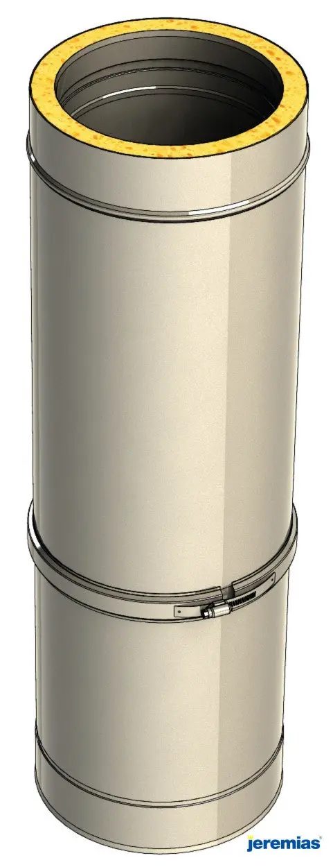 Élément droit réglable 560-920 mm Longueur utile de 500 à 860 mm