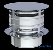 Chapeau anti-volatile avec protection vent