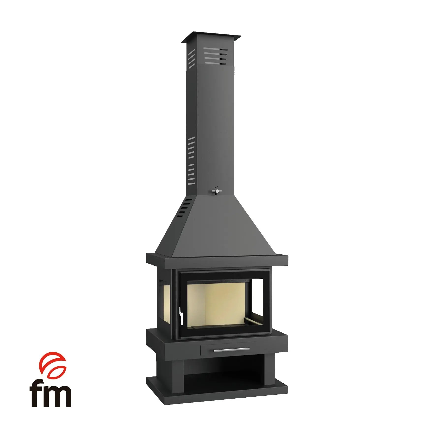 Cheminée à bois FM Calefaccion C-203 K FM Calefaccion