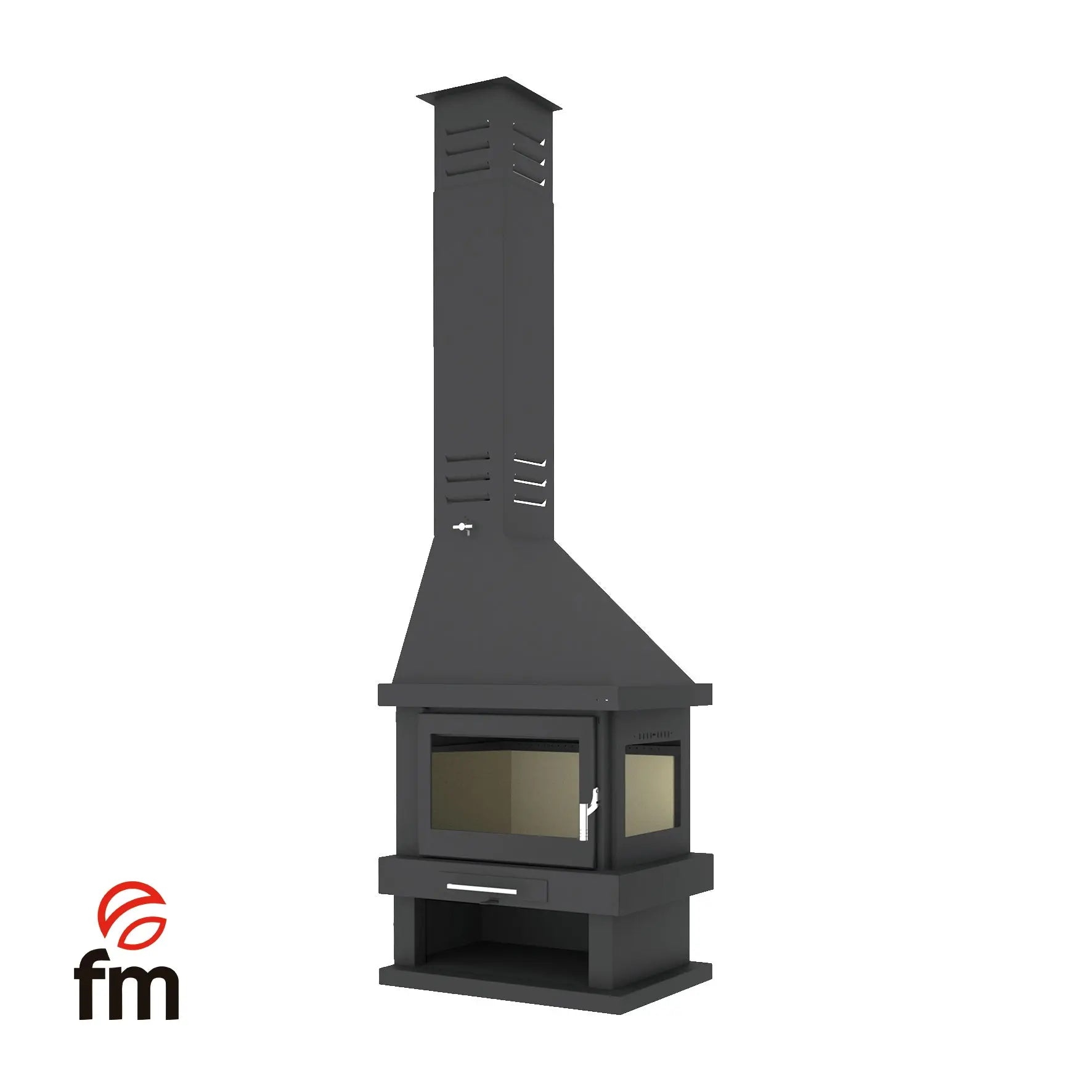 Cheminée à bois FM Calefaccion C-302 D FM Calefaccion