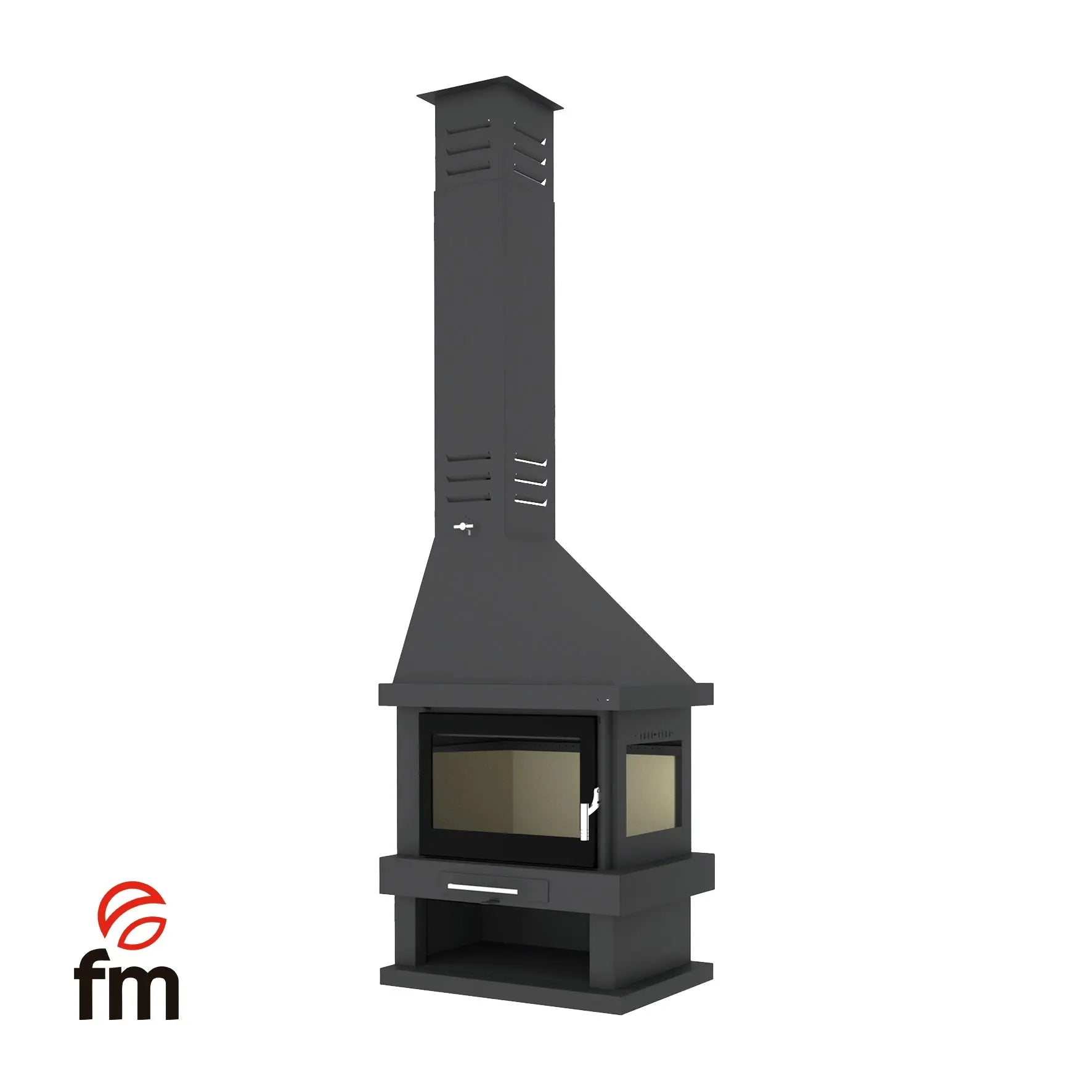Cheminée à bois FM Calefaccion C-302 DK FM Calefaccion