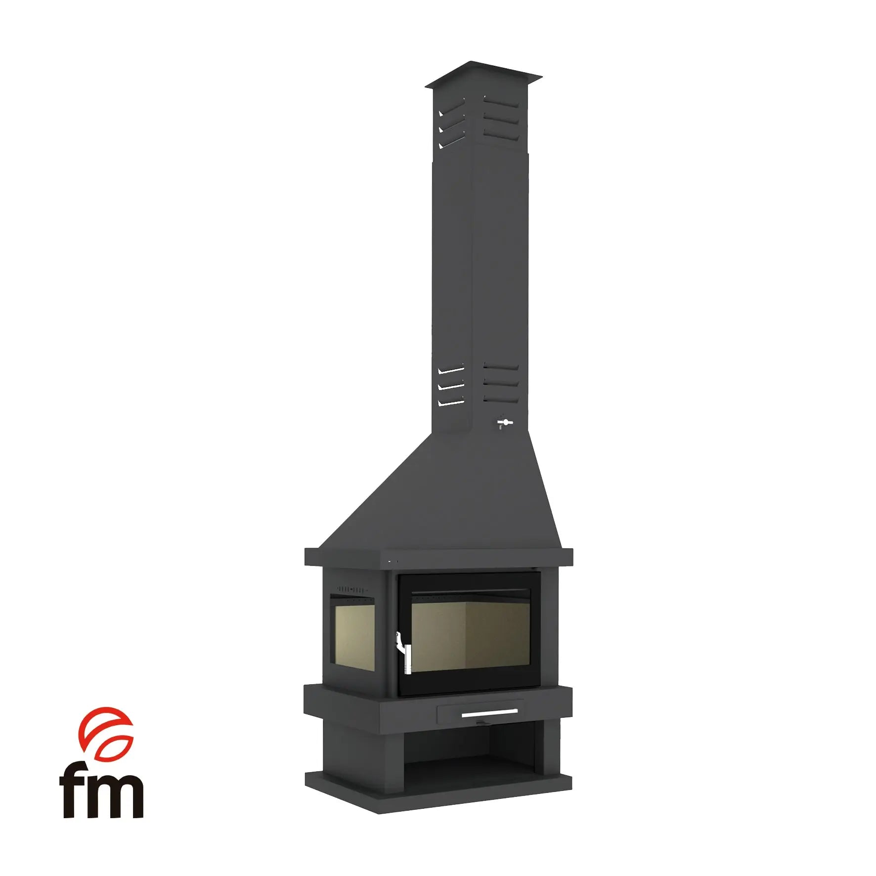 Cheminée à bois FM Calefaccion C-302 IK FM Calefaccion