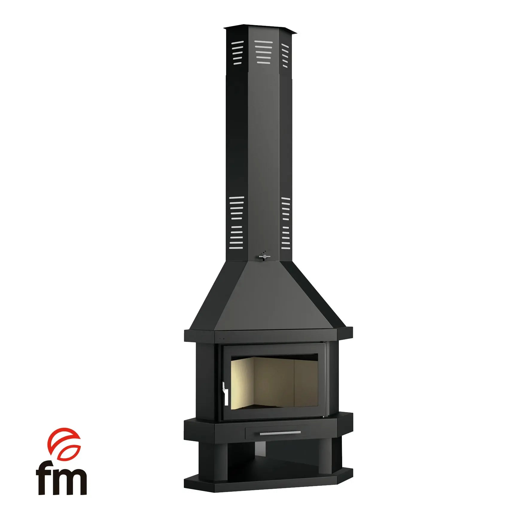 Cheminée à bois FM Calefaccion C-300 R FM Calefaccion