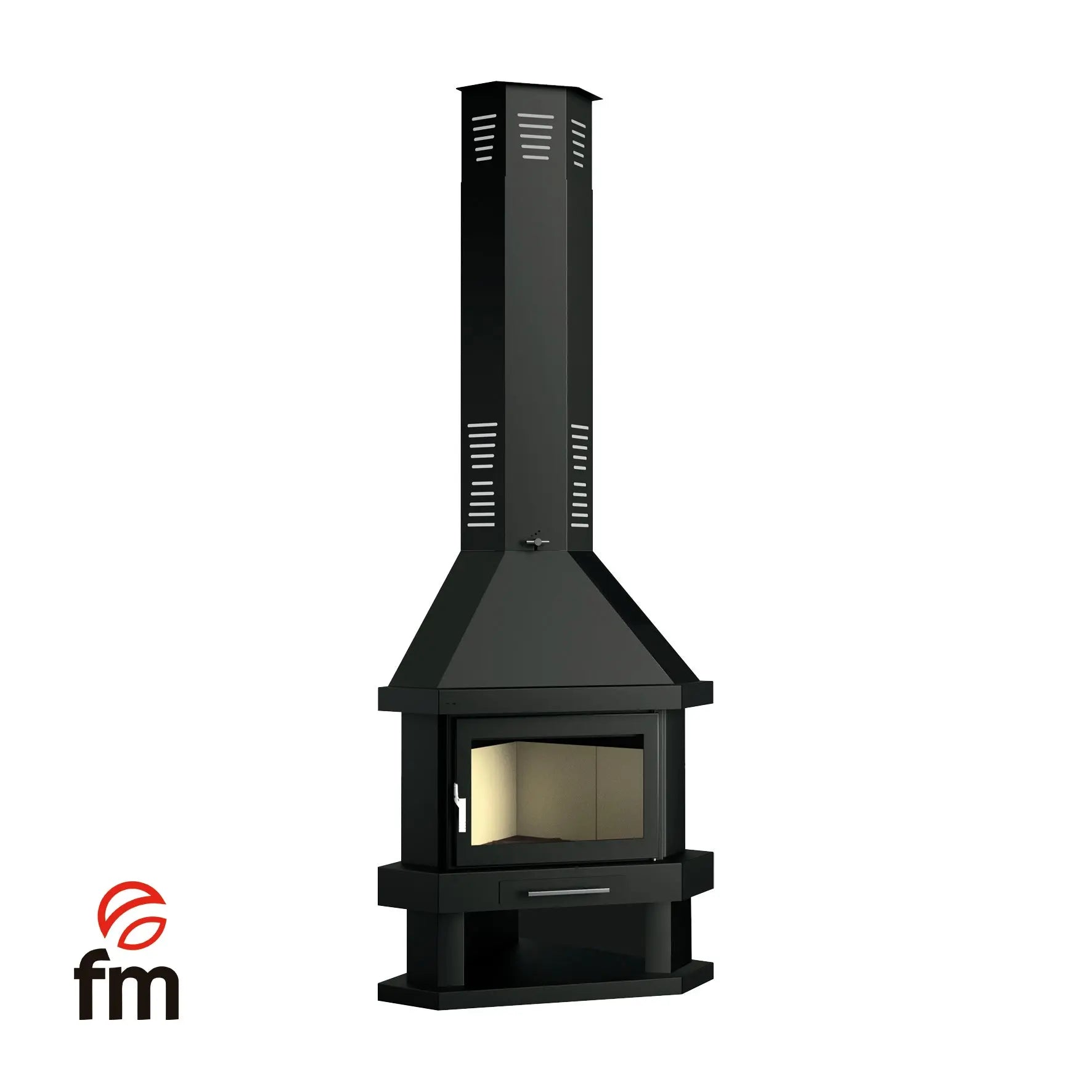 Cheminée à bois FM Calefaccion C-200 R FM Calefaccion