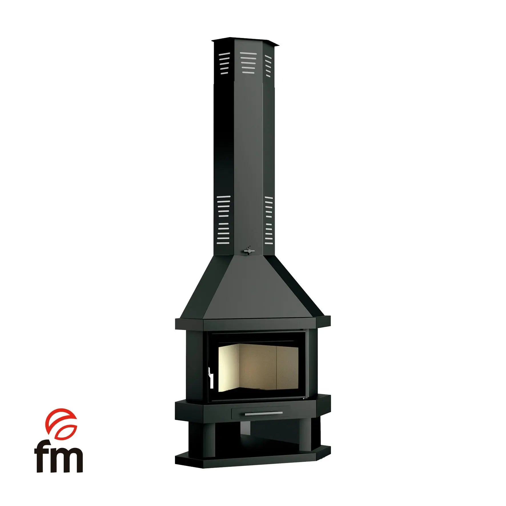 Cheminée à bois FM Calefaccion C-200 RK FM Calefaccion