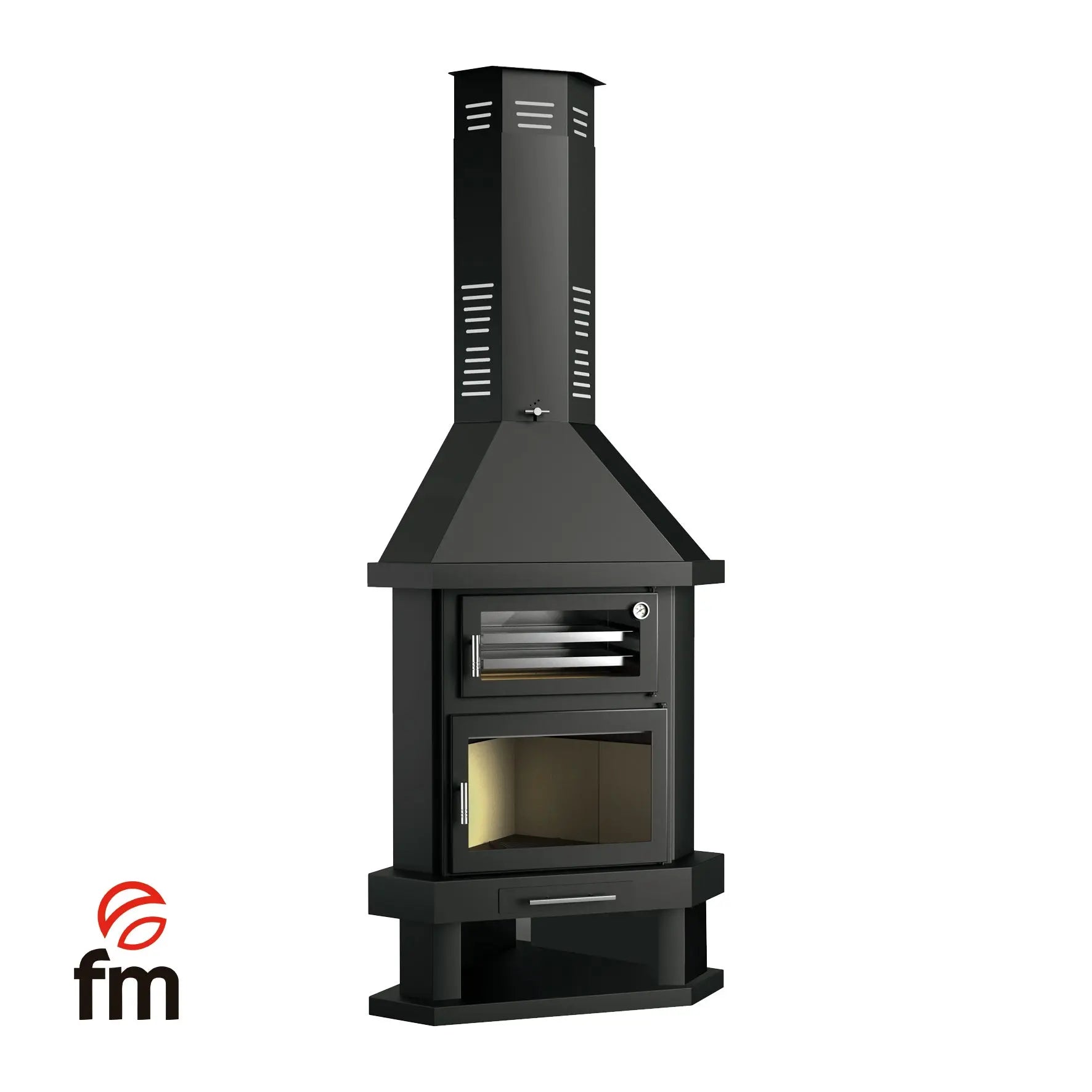 Cheminée à bois FM Calefaccion C-300 RH FM Calefaccion