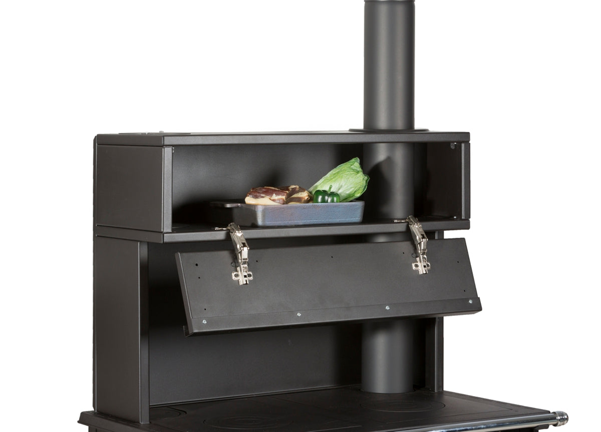 Cuisinière à bois Globfire Alhena - détail dessus