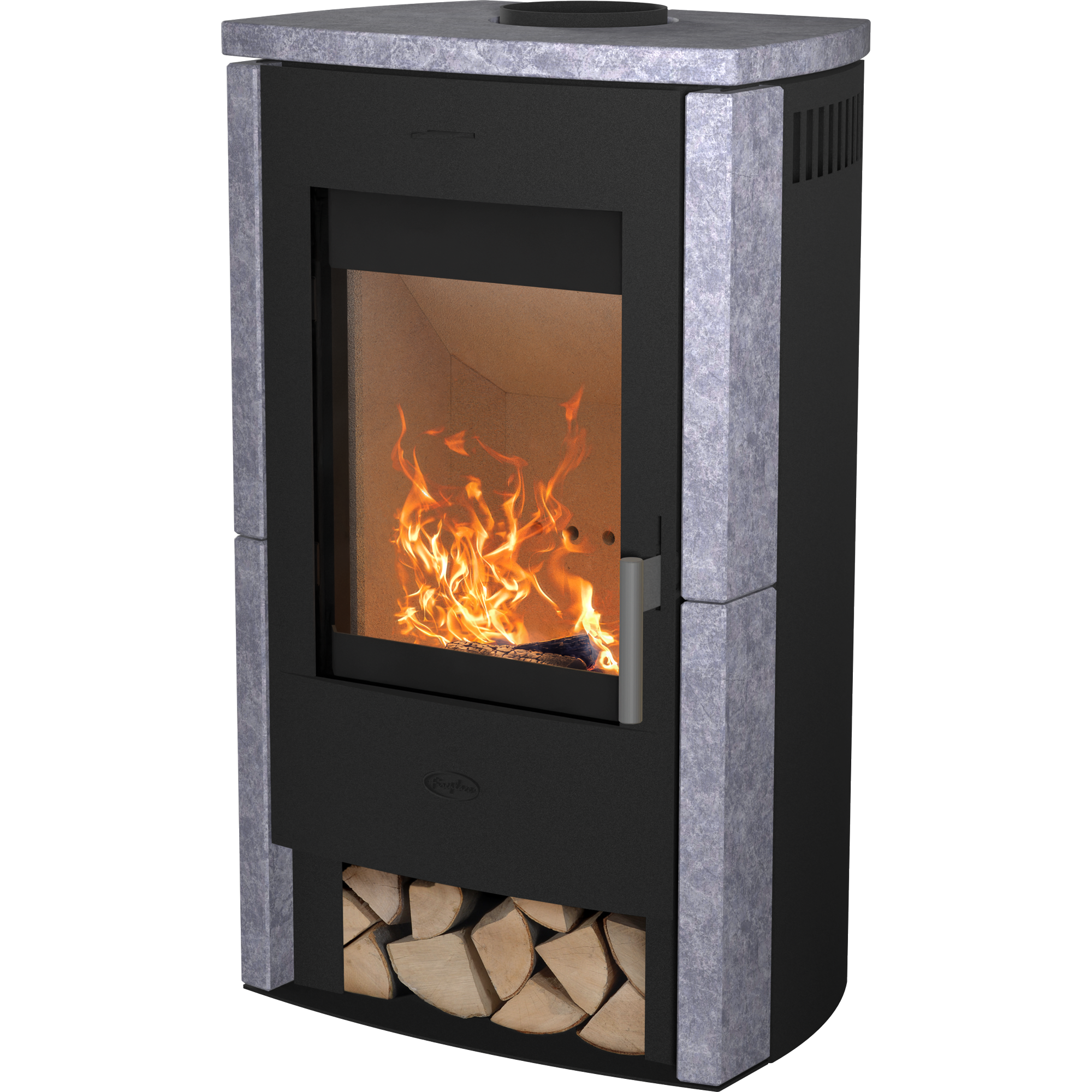 Poêle à bois - FIREPLACE Brasil - 6kW - Pierre ollaire