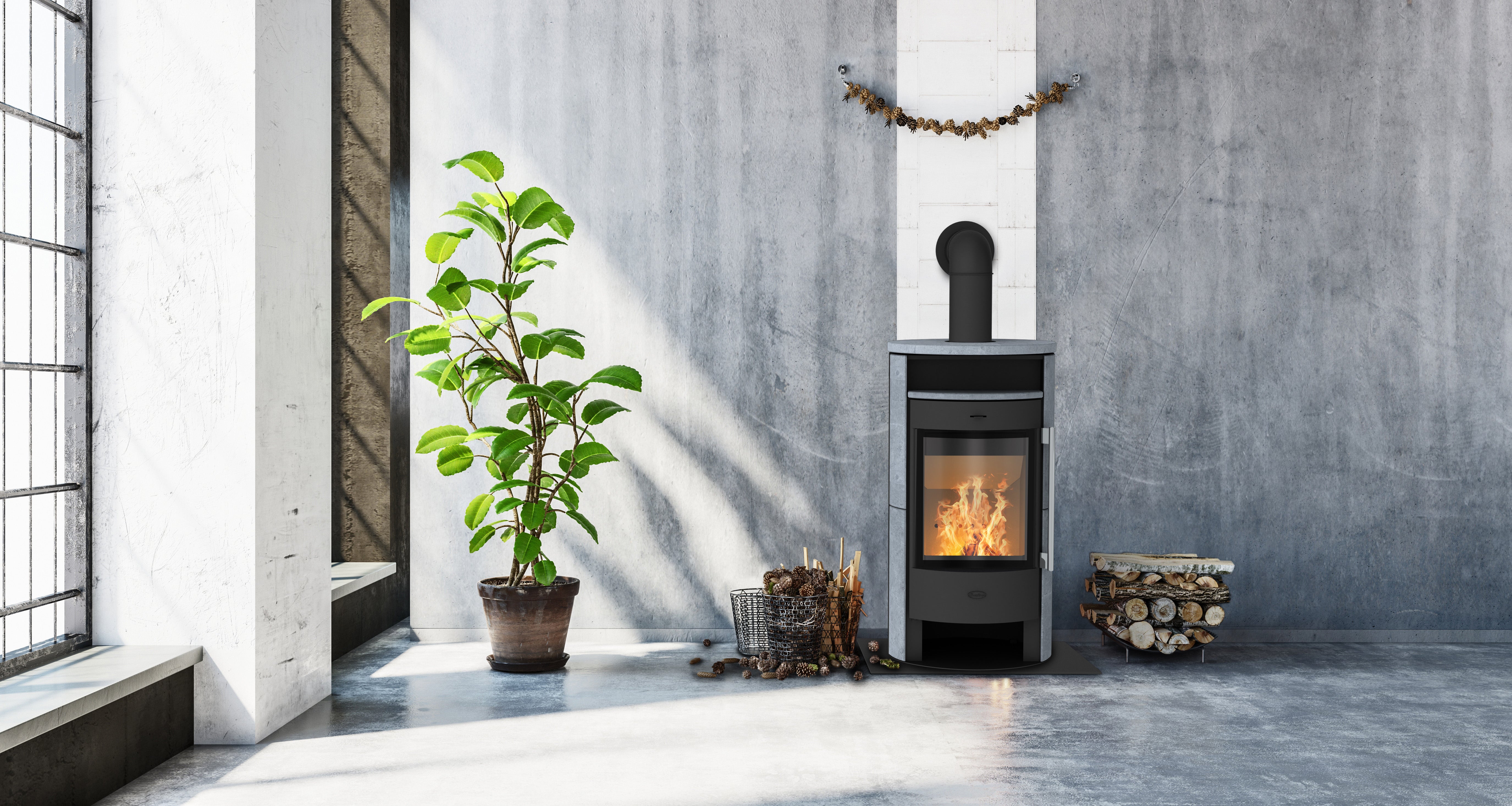 Poêle à bois - FIREPLACE Durango - 6kW - Pierre ollaire