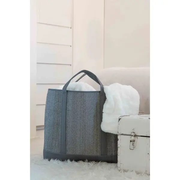 Sac à bûches Belhara Gris Le Marquier