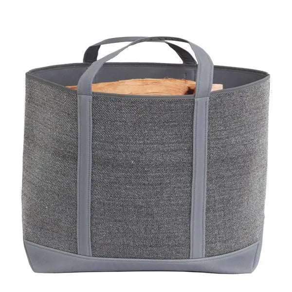 Sac à bûches Belhara Gris Le Marquier