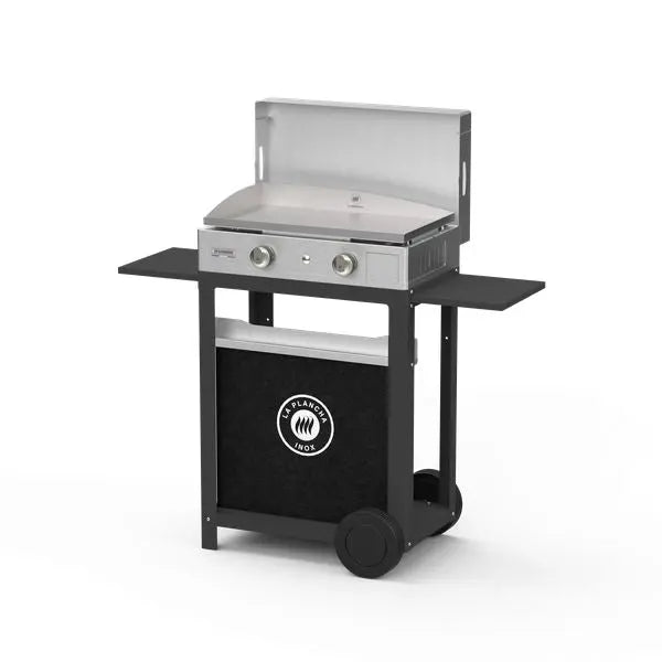 La Plancha Inox Gaz Duo Edition Le Marquier