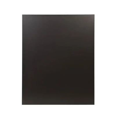 Plaque murale Unie Noire L80 H100
