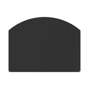 Plaque de sol Demi-ronde Noire L75 H65 Le Marquier