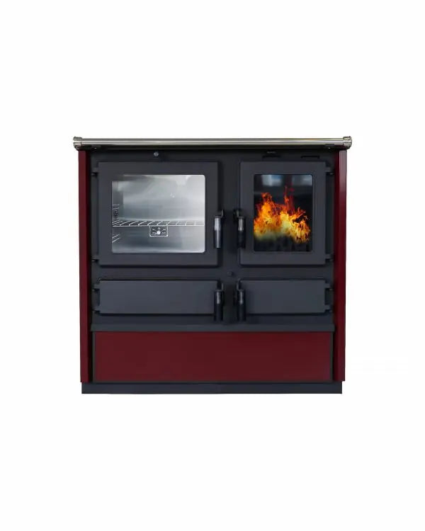 Cuisinière à bois Flam&co ROCCO 9,9 kW — Fonte intégrale Flam&co
