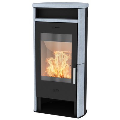 Poêle à bois - FIREPLACE Santa Fe - 6kW - Pierre ollaire