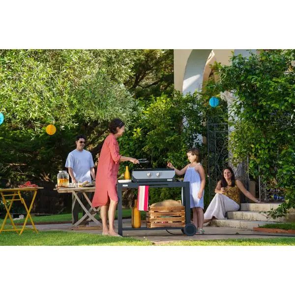 Table desserte 110 XL Noire Le Marquier