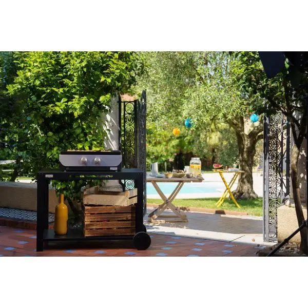 Table desserte 110 XL Noire Le Marquier