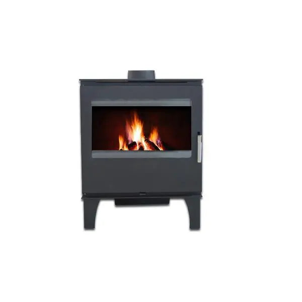 Poêle à bois Flam&co TS L 2 10 kW — Plateau pierre ou acier Flam&co