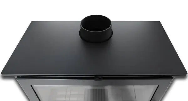 Poêle à bois Flam&co TS L 10 kW — Grande surface vitrée Flam&co