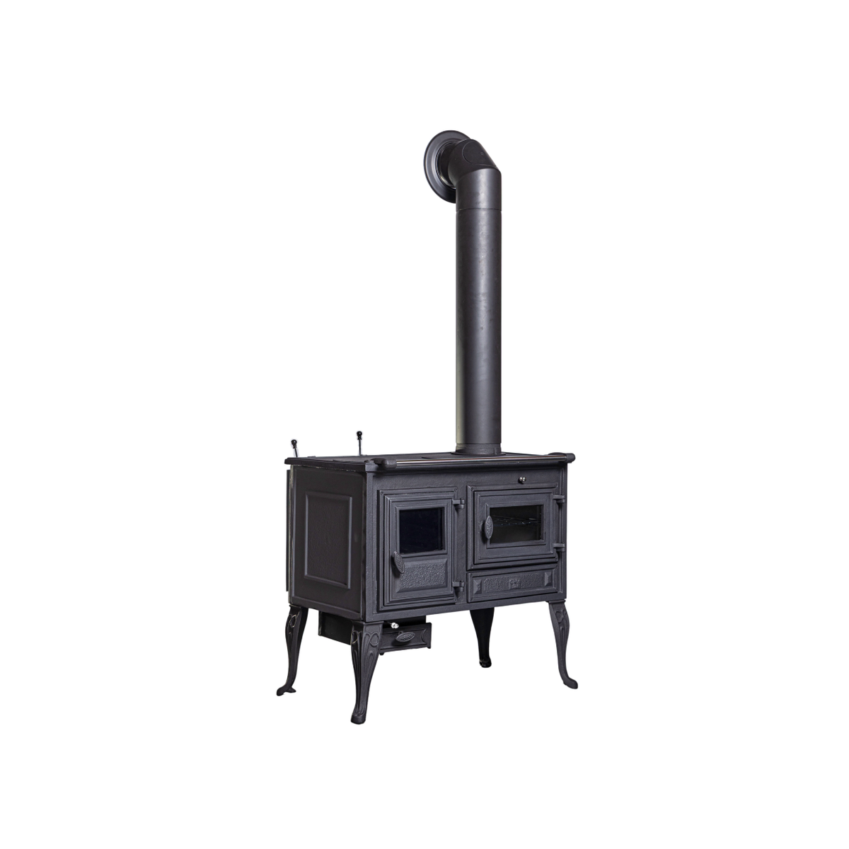 Cuisinière à bois Globfire Titan - détail foyer