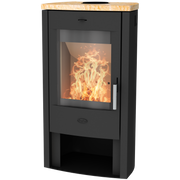 Poêle à bois - FIREPLACE Tuvalu - 6kW - Pierre de sable