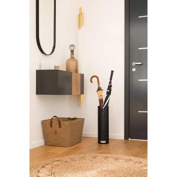 Porte-accessoires Essentiel rond Noir Le Marquier