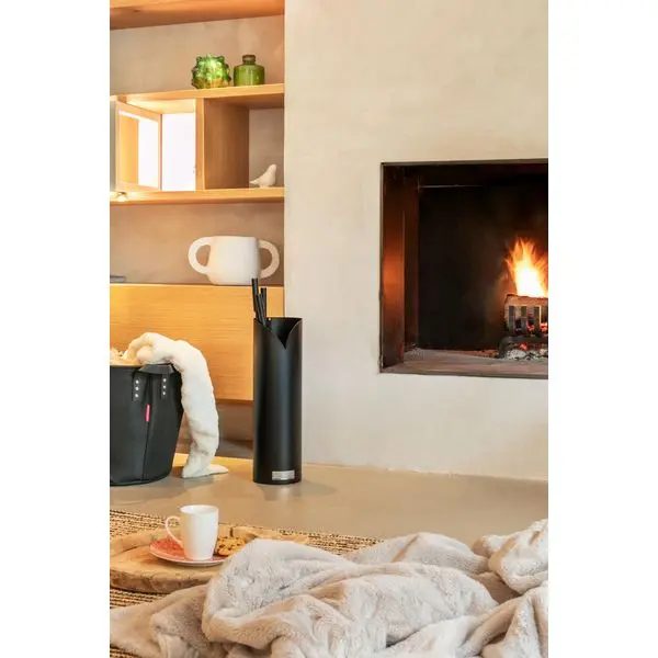 Serviteur Volute rond Noir Le Marquier