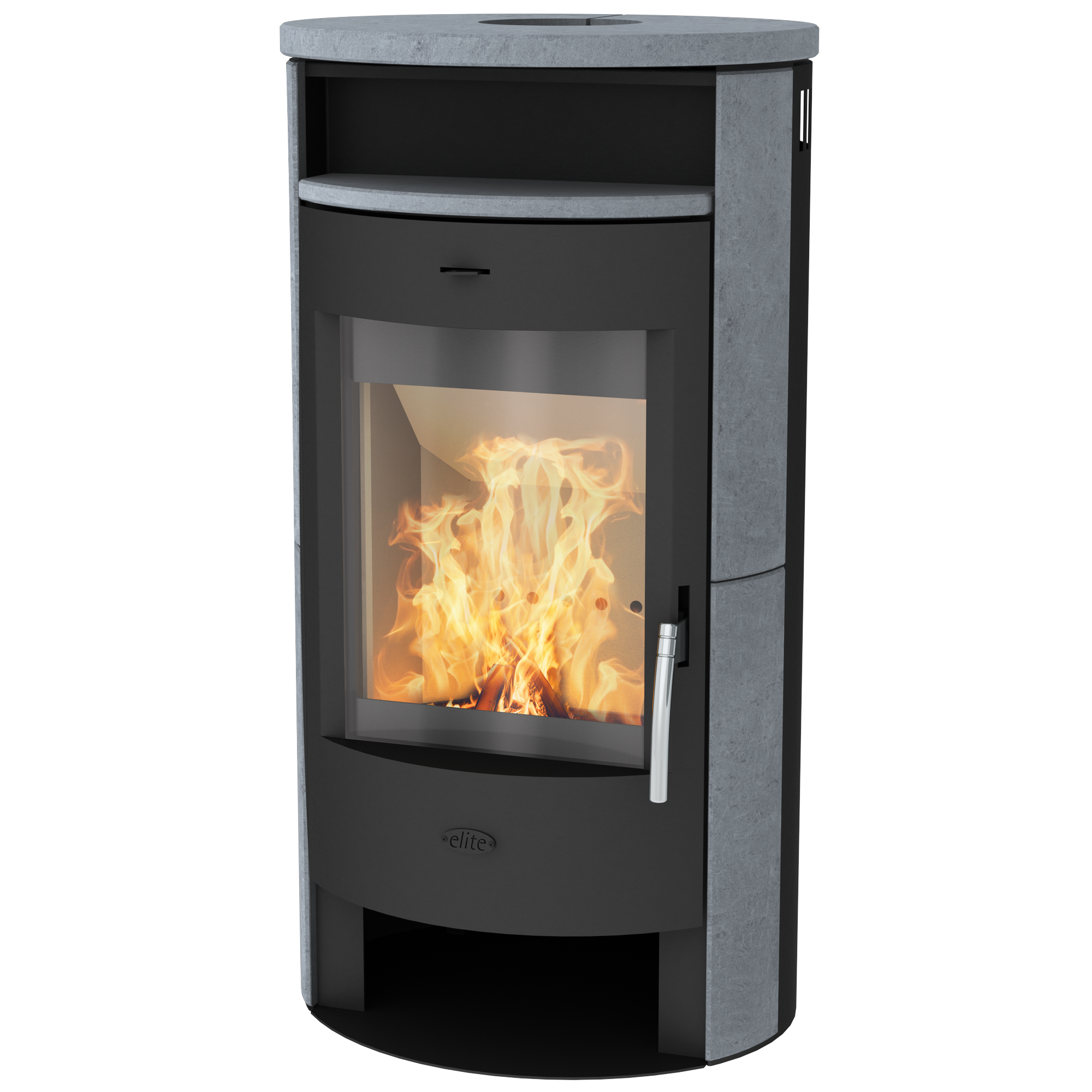 Poêle à bois - FIREPLACE Zamora - 6kW - Pierre ollaire