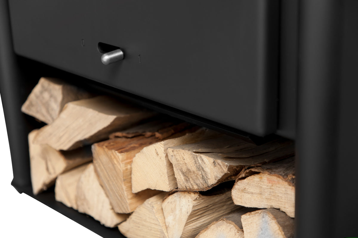 Poêle à bois Aduro Baseline 3 - détail poignée