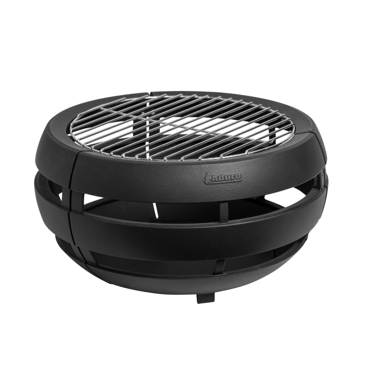 Brasero Aduro Fire Ball - Vue produit détourée, grille haute
