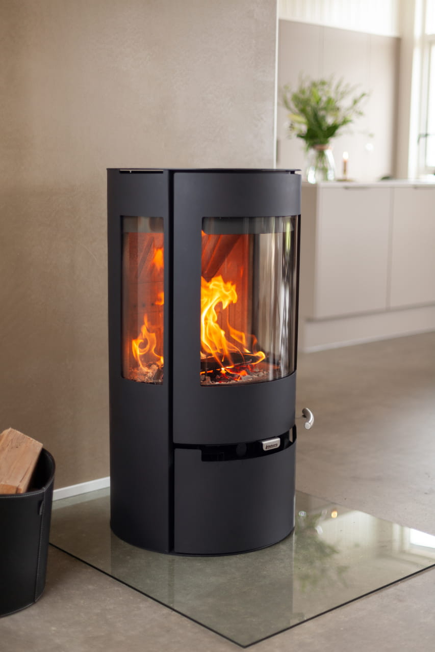 Poêle à bois Aduro 9 air - Ambiance salon