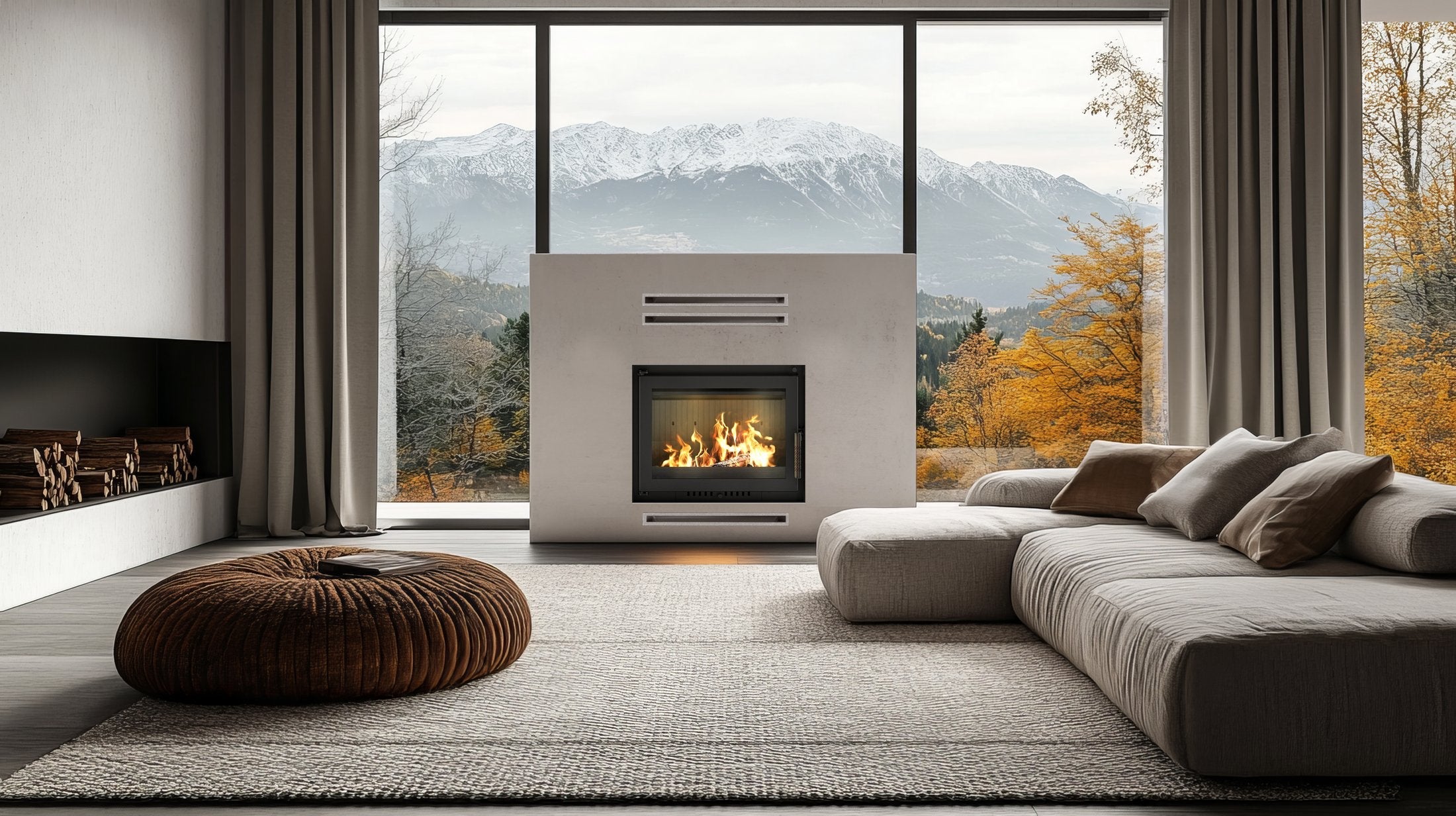 Insert à bois - ILD NORD BERGEN - 8kW