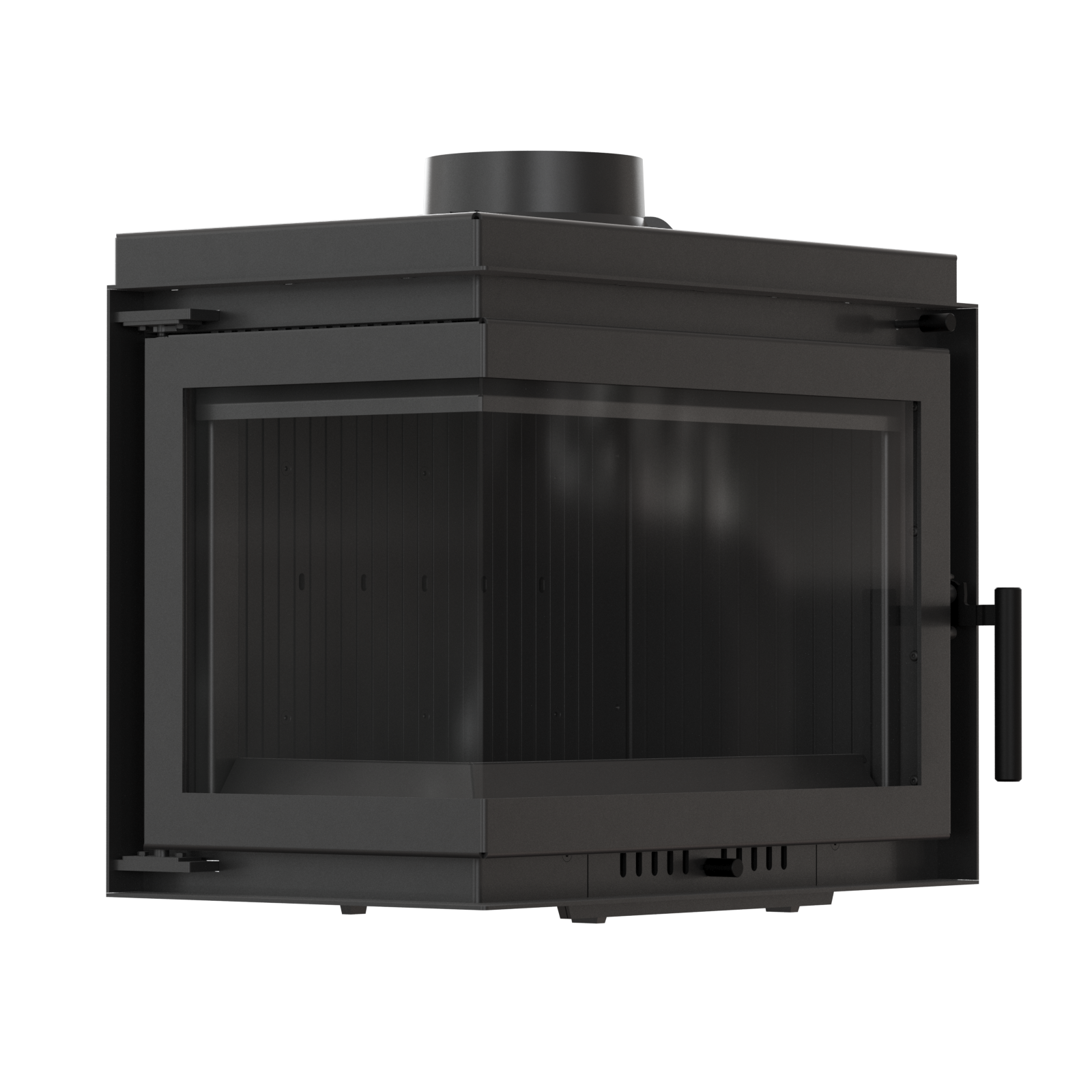 Insert à bois - ILD NORD BERGEN - 8kW - Angle gauche / Standard
