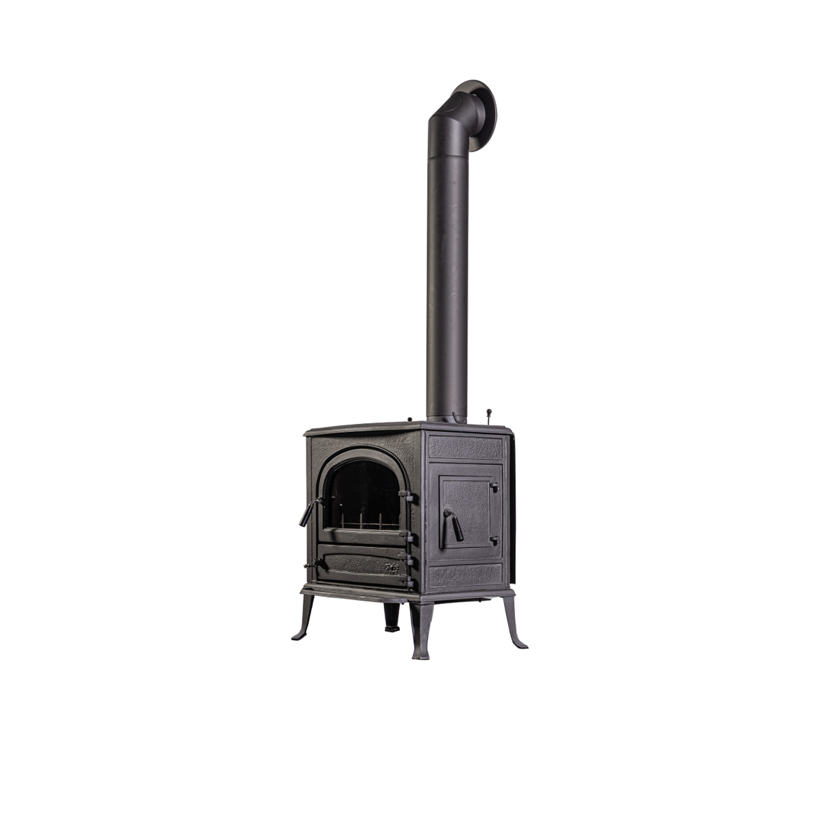 Poêle à bois Globfire Neptune 9,2kW - Vue 3/4