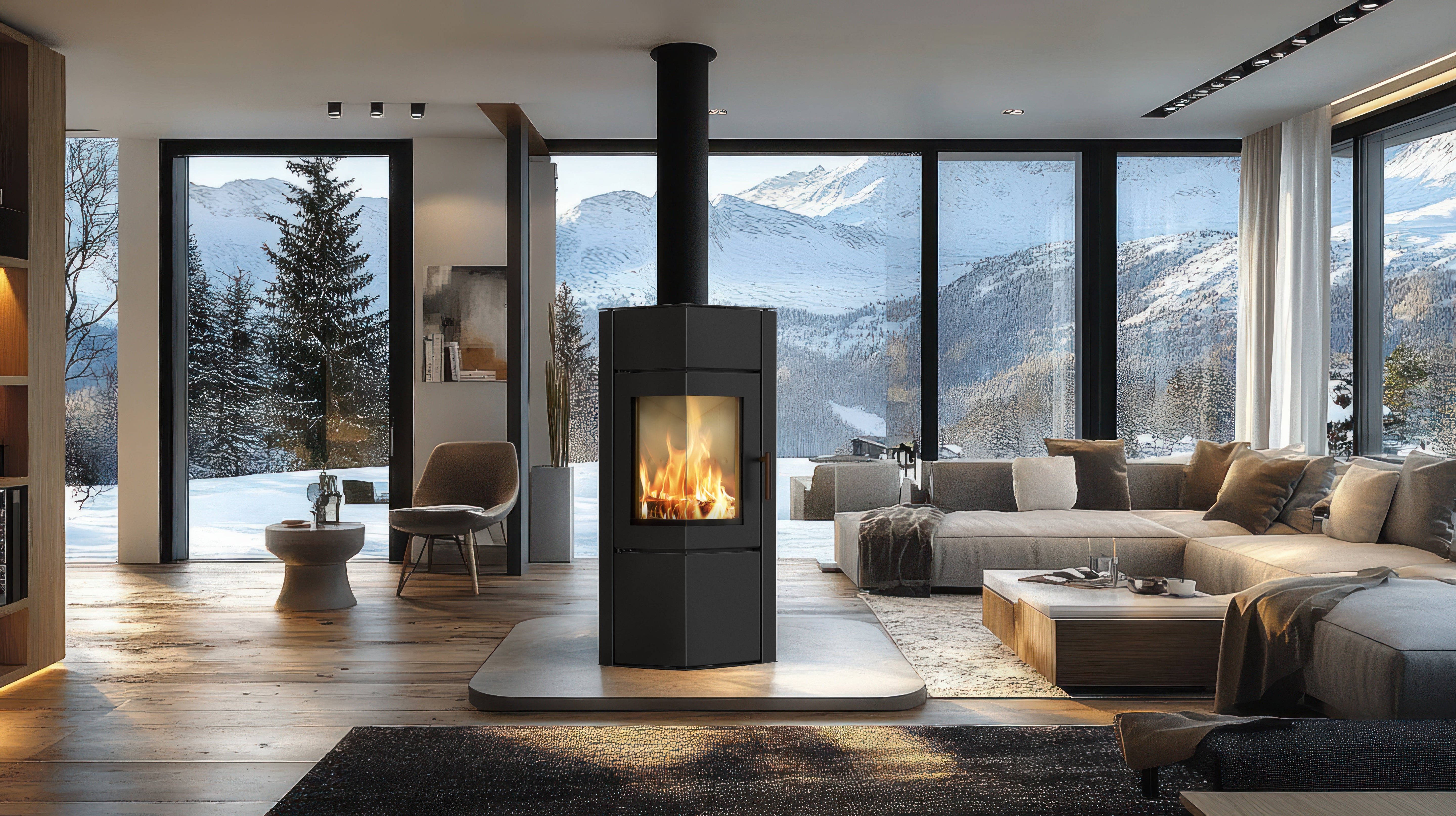 Poêle à bois - ILD NORD ODYN - 8kW
